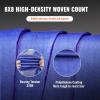 VEVOR Tarp 20×40 ft 16 Mil Extra Thick, Waterproof Poly Plastic Tarps Cover, Multi-Purpose Outdoor Tarpaulin with Grommets & Reinforced Edges for Truck, RV, Boat, Camping (Brown)(Blue)