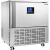 VEVOR 114 L Blast Chiller, 5 Trays Commercial Flash Freezers, <-31~68°F> 4 Modes Chest Shock Frozen, 304 Stainless Steel Flash Freezer, 360° Defrost Blast Chiller with Caster for Seafood, Ice Cream(114L)