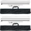 VEVOR Feather Flag Pole Kit, 2 Packs Swooper Flag Pole 12.7 ft, Sign Flag Poles for Business Advertising Feather Flags Banner Outdoor, with Ground Stakes and A Carrying Bag (Flag Not Included)(12.7 ft)