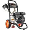 VEVOR Gas Pressure Washer 2900 PSI and 1.85 Max GPM, Upgrade Aluminum Pump with Spray Gun and Wand, 4 Nozzle Set, Gas Powered Pressure Washer for Cars, Fences, Driveways, Homes, Patios, Furniture(2900PSI – Vertical)