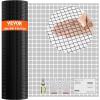 VEVOR Hardware Cloth, 48” x 50′ 1/2inch Galvanized Wire Mesh Roll, 19 Gauge Chicken Wire Fence Roll, Vinyl Coating Metal Wire Mesh for Chicken Coop Barrier, Rabbit Snake Fences, Poultry Enclosures(1/2inch 36” x 50′)