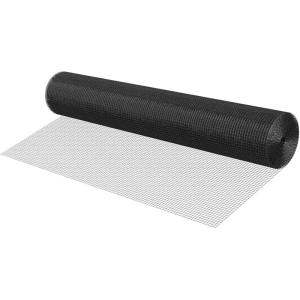 VEVOR Hardware Cloth, 48” x 50′ 1/2inch Galvanized Wire Mesh Roll, 19 Gauge Chicken Wire Fence Roll, Vinyl Coating Metal Wire Mesh for Chicken Coop Barrier, Rabbit Snake Fences, Poultry Enclosures(60in*100ft)