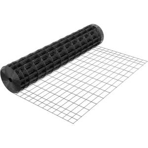 VEVOR Hardware Cloth, 48” x 50′ 1/2inch Galvanized Wire Mesh Roll, 19 Gauge Chicken Wire Fence Roll, Vinyl Coating Metal Wire Mesh for Chicken Coop Barrier, Rabbit Snake Fences, Poultry Enclosures(48in*50ft 2in*4in)
