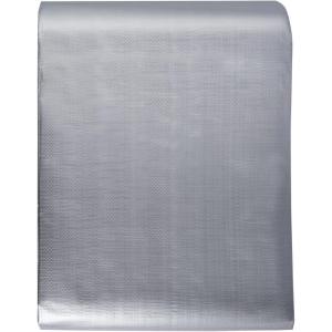 VEVOR Tarp 20×40 ft 16 Mil Extra Thick, Waterproof Poly Plastic Tarps Cover, Multi-Purpose Outdoor Tarpaulin with Grommets & Reinforced Edges for Truck, RV, Boat, Camping (Brown)(Silver & Brown)