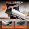 VEVOR 12″ Electric Pizza Oven Countertop, Stainless Steel Pizza Maker Machine with Pizza Stone and Spatula, Heats up to 850°F, Multipurpose Indoor & Outdoor Pizza Cooker for Restaurant Home Camping(12 Inch Electric Pizza Oven)