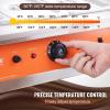 VEVOR Chocolate Tempering Machine, 26.5 Lbs 3 Tanks Chocolate Melting Pot Temp Control 86~185℉, 1500W Stainless Steel Electric Commercial Food Warmer for Chocolate/Milk/Cream Melting and Heating(26.5 Lbs)