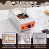 VEVOR Chocolate Tempering Machine, 9 Lbs 2 Tanks Chocolate Melting Pot TEMP Control 86~185℉, 1500W Stainless Steel Electric Commercial Food Warmer For Chocolate/Milk/Cream Melting and Heating(2 Tank 9 Lb)