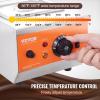 VEVOR Chocolate Tempering Machine, 9 Lbs 2 Tanks Chocolate Melting Pot TEMP Control 86~185℉, 1500W Stainless Steel Electric Commercial Food Warmer For Chocolate/Milk/Cream Melting and Heating(2 Tank 9 Lb)