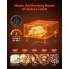VEVOR Commercial Electric Drawer Warmer, Single-Drawer Stainless Steel Food Warmer, Freestanding Compact Warming Drawer Cabinet, 85°F–185°F Wide Temperature Range, for Restaurant, Hotel & Bakery(Single Drawer)