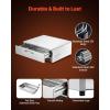 VEVOR Commercial Electric Drawer Warmer, Single-Drawer Stainless Steel Food Warmer, Freestanding Compact Warming Drawer Cabinet, 85°F–185°F Wide Temperature Range, for Restaurant, Hotel & Bakery(MINI（Single Drawer）)