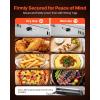 VEVOR Commercial Electric Drawer Warmer, Single-Drawer Stainless Steel Food Warmer, Freestanding Standard Warming Drawer Cabinet, 85°F–185°F Wide Temperature Range, for Restaurant, Hotel & Bakery(Built In（single Drawer）)