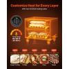 VEVOR Commercial Electric Drawer Warmer, Single-Drawer Stainless Steel Food Warmer, Freestanding Standard Warming Drawer Cabinet, 85°F–185°F Wide Temperature Range, for Restaurant, Hotel & Bakery(Two Drawer)