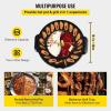 VEVOR Hot Pot with Grill, 2300W 2-in-1 Electric Smokeless Grill and Hot Pot, Removable Shabu-shabu Hotpot with Non-stick Pan, Separate Dual Temperature Control, Indoor Korean BBQ for 1-6 People(1000W(Hot Pot)+1200W(BBQ Grill))