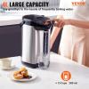 VEVOR Hot Water Dispenser, Adjustable 4 Temperatures Water Boiler and Warmer, 304 Stainless Steel Countertop Water Heater, 3-Way Dispense for Tea, Coffee and Baby Formula, 4L/135 oz(4.2 Quarts)