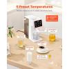 VEVOR Instant Hot Water Dispenser, Countertop Boiling Water Dispenser with Adjustable 7 Temperatures & 7 Water Volumes, 118oz Removable Water Tank, Quick Heating with Touchscreen & Child Lock for Home(3.2 Quarts)
