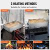 VEVOR Maple Syrup Evaporator Pan, 11.2 Gal, 24 x 18 x 6 Inch Maple Syrup, 304 Stainless Steel Maple Syrup Pan, Evaporator Pan with 1 Valve and 3 Heating Methods, for Home, Outdoor(36 x 24 x 9.5 Inch)