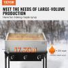 VEVOR Maple Syrup Evaporator Pan, 11.2 Gal, 24 x 18 x 6 Inch Maple Syrup, 304 Stainless Steel Maple Syrup Pan, Evaporator Pan with 1 Valve and 3 Heating Methods, for Home, Outdoor(24 x 24 x 7 Inch)