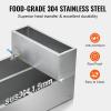 VEVOR Maple Syrup Evaporator Pan, 35 Gallon,36 x 24 x 9.5 Inch Maple Syrup Pan,304 Stainless Steel Maple Syrup with 2 Valves and 3 Heating Methods, for Home, Outdoor(47 x 24 x 9.6 Inch)