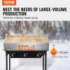 VEVOR Maple Syrup Evaporator Pan, 35 Gallon,36 x 24 x 9.5 Inch Maple Syrup Pan,304 Stainless Steel Maple Syrup with 2 Valves and 3 Heating Methods, for Home, Outdoor(48 x 24 x 9.5 Inch)
