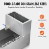 VEVOR Maple Syrup Evaporator Pan, 35 Gallon,36 x 24 x 9.5 Inch Maple Syrup Pan,304 Stainless Steel Maple Syrup with 2 Valves and 3 Heating Methods, for Home, Outdoor(30 x 16 x 9.5 Inch)