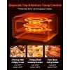 VEVOR Pizza Oven, 8 Presets Electric Pizza Ovens Air Fry Combo, 12-Inch Indoor Pizza Maker Smart Knob Control, 750°F Max Temp, IPX4 Waterproof Countertop Pizza Cooker w/Pizza Stone,Fry Basket(12 Inch Smart Pizza Oven)