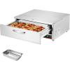 VEVOR Commercial Electric Drawer Warmer, Single-Drawer Stainless Steel Food Warmer, Freestanding Compact Warming Drawer Cabinet, 85°F–185°F Wide Temperature Range, for Restaurant, Hotel & Bakery(MINI（Single Drawer）)