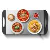 VEVOR Electric Warming Tray, Food Warming Trays for Buffet, Warming Trays with Adjustable Temperature Control, Portable Stainless Steel Food Warmer, Hot Plate Perfect for Parties, Catering, Holidays(25.2*14.33″)