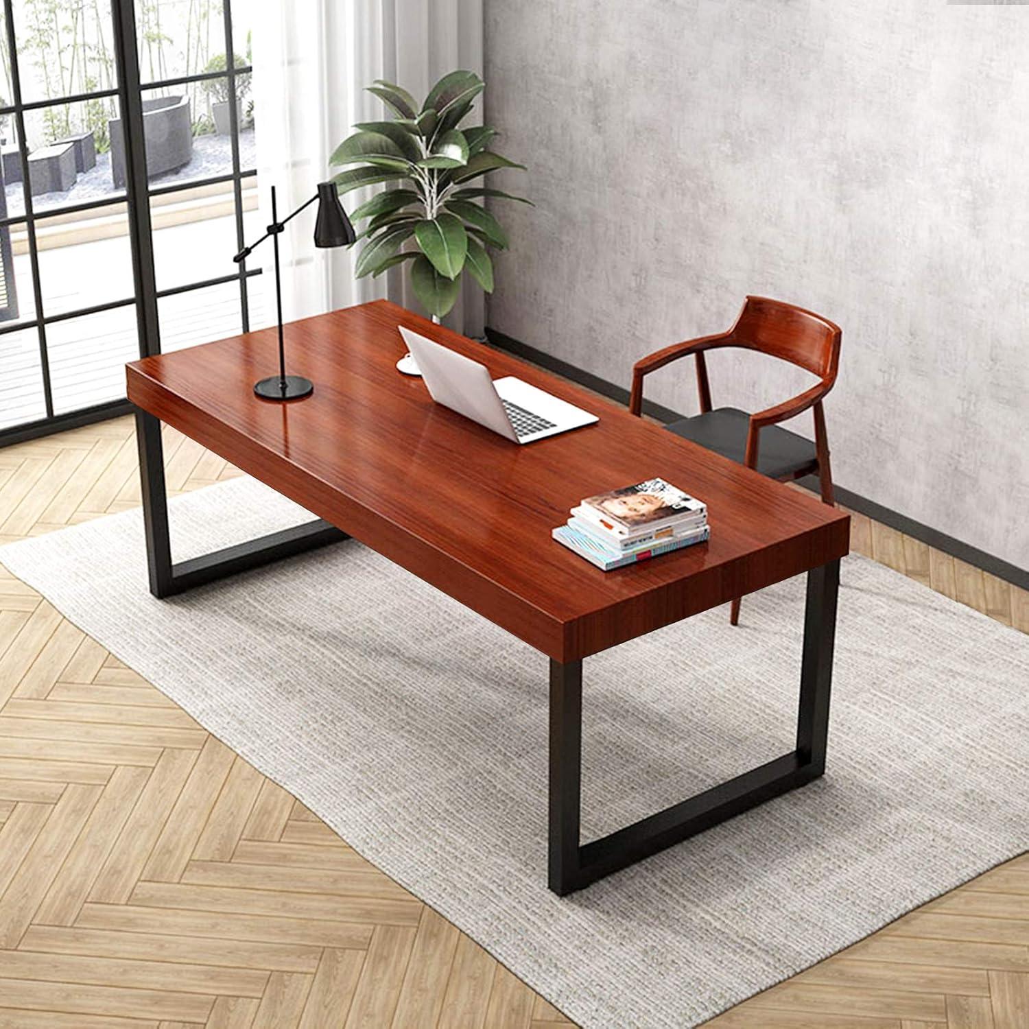 image:imageVEVOR 28 Inch Adjustable Furniture Legs Square Reinforced Steel Office Table Legs Set of 2 for DIY Max Load 1000 lbs Heavy Duty Desk Legs Quick Instalation amp Rich Accessories Legs Black28H x 35W