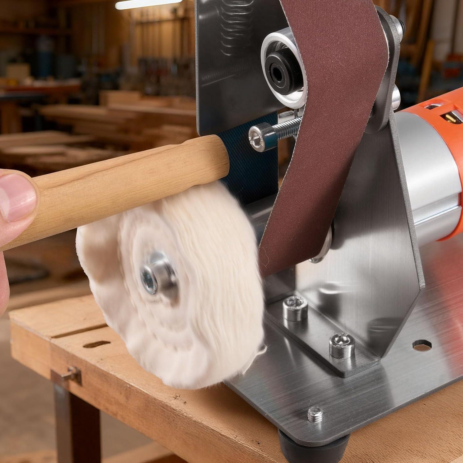 image:imageVEVOR 5 Disc Sander amp 1 x 30 Belt Sander 250W Benchtop Belt Disc Sanders Combo with 045 Adjustable Worktable amp Dust Collection Ports for Woodworking Furniture Refinishing DIY Crafting3in1 Mini Belt Sander