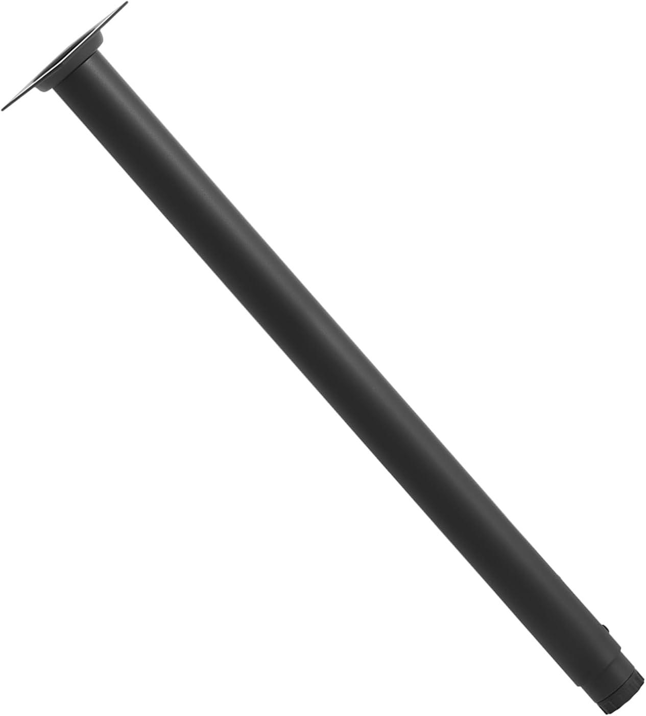 image:imageVEVOR Adjustable Table Legs 2440 in Round Steel Furniture Legs 1200 lbs Max Load Heavy Duty Quick Installation Ideal for Home Office Desk DIY Coffee Dinner Bar Tables Workbenches 4 PCS Black