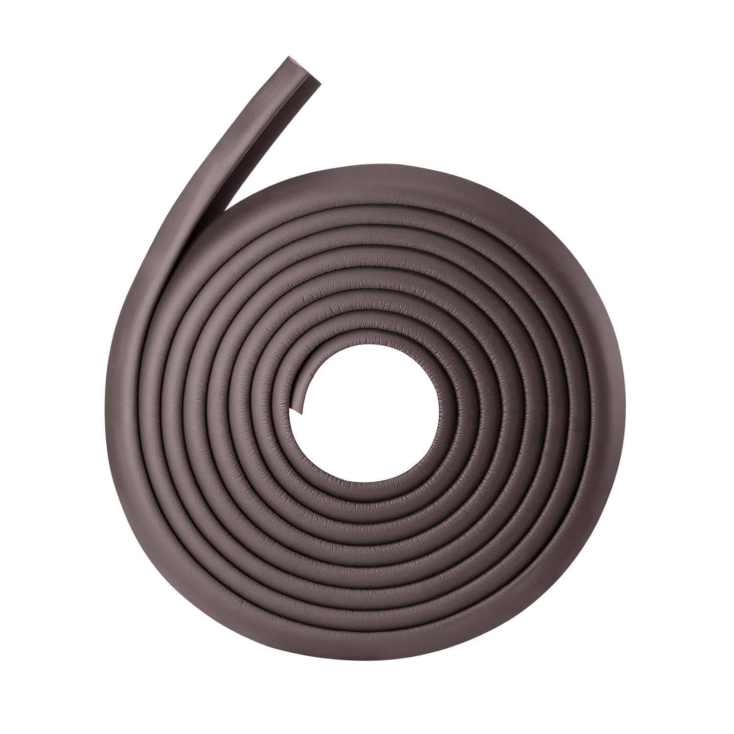 image:imageVEVOR Baby Proofing Edge Corner Protector 18 ft Edge Cushion 8 Corner Pads Soft NBR Foam 3M Adhesive Child Proof Table Safety Bumper Guards Easy Installation for Furniture Fireplace Protection