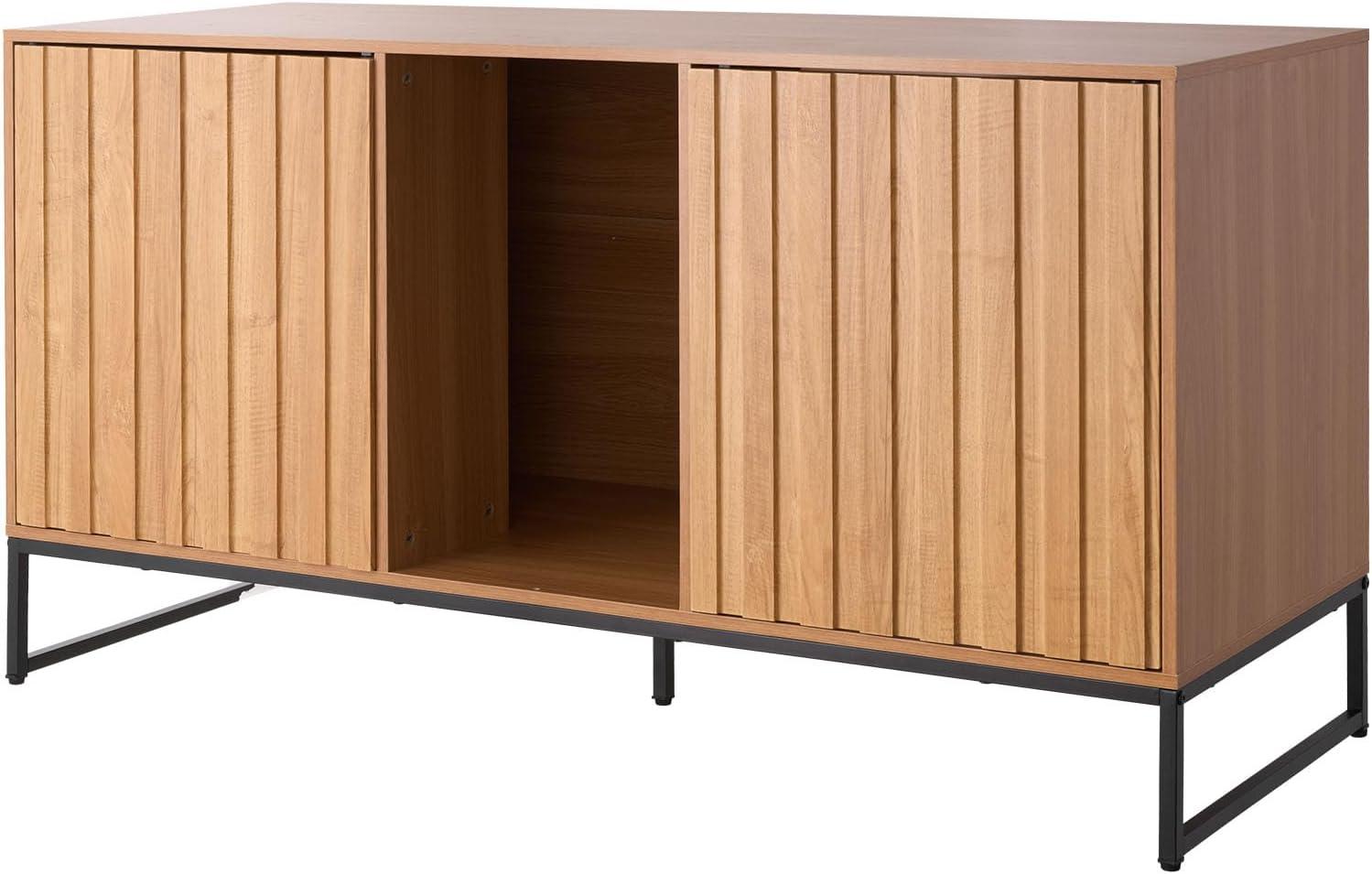 image:imageVEVOR Cat Litter Box Enclosure Furniture 236 in Hidden Litter Box Cabinet with Storage Shelves Modern Style Waterproof Washroom Side Table Cat House Fit Most of Litterbox for Living RoomNatural wood colour