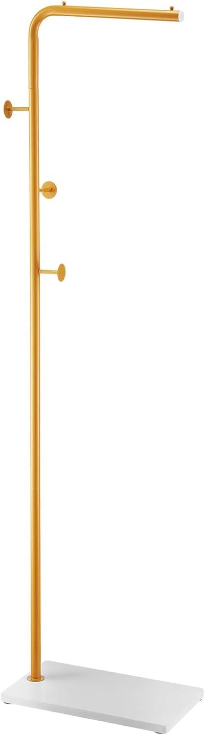 image:imageVEVOR Coat Rack Freestanding Coats Rack Stand with Quartz Stone Base amp 3 Round Hooks Free Standing Hall Coat Tree for Entryway Bedroom Living Room Stylish Clothes Hanger Stand for Coats Hat Bag7Shaped