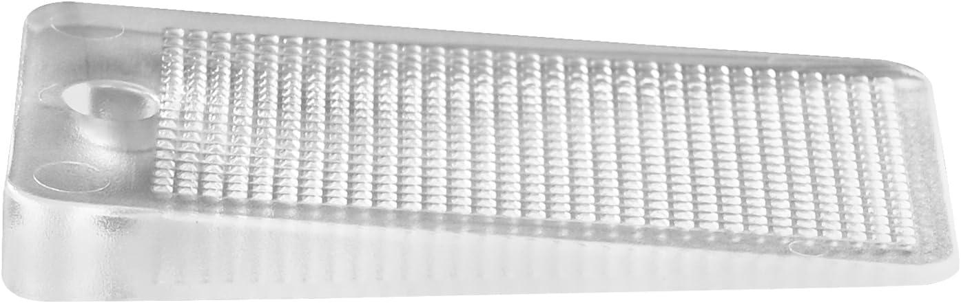 image:imageVEVOR Furniture Leveling Shims 30 PCS 197 x 116 x 022 inch NonSkid Clear Plastic Pads EasytoCut Furniture Leveler Ideal Shim Leveler for Couch Refrigerator Table Legs to Avoid Wobbling