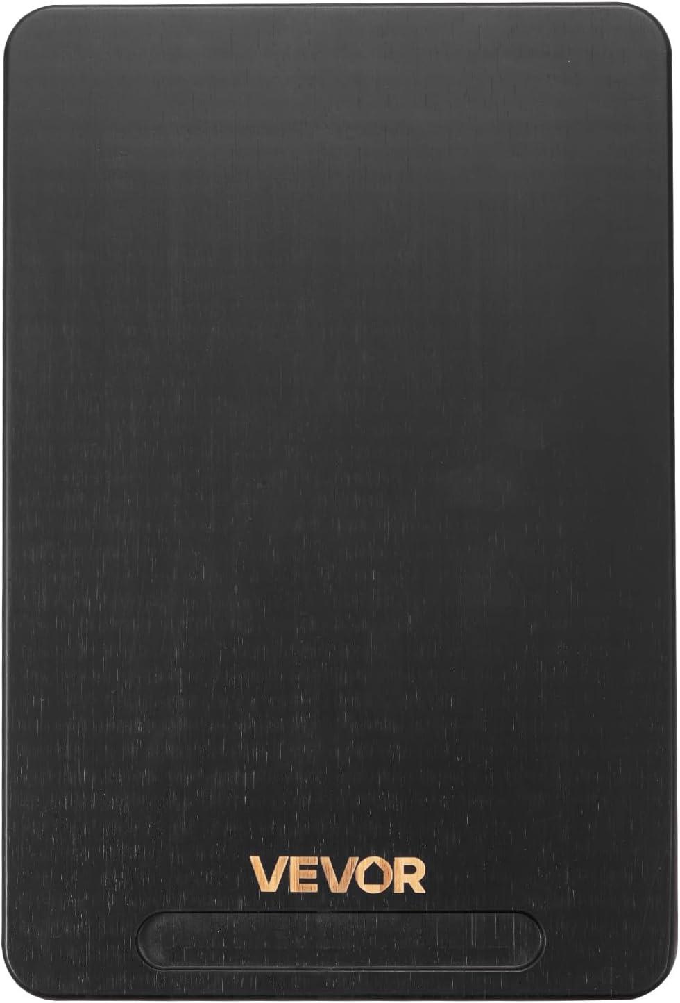 image:imageVEVOR Mixer Slider Mat for Tilt Head Kitchen Aid 455 Qt Stand Mixer kitchenaid Mixer Slider with PTFE Feet Kitchen Countertop Storage Accessories Moving Tray attachments Natural WoodBlack