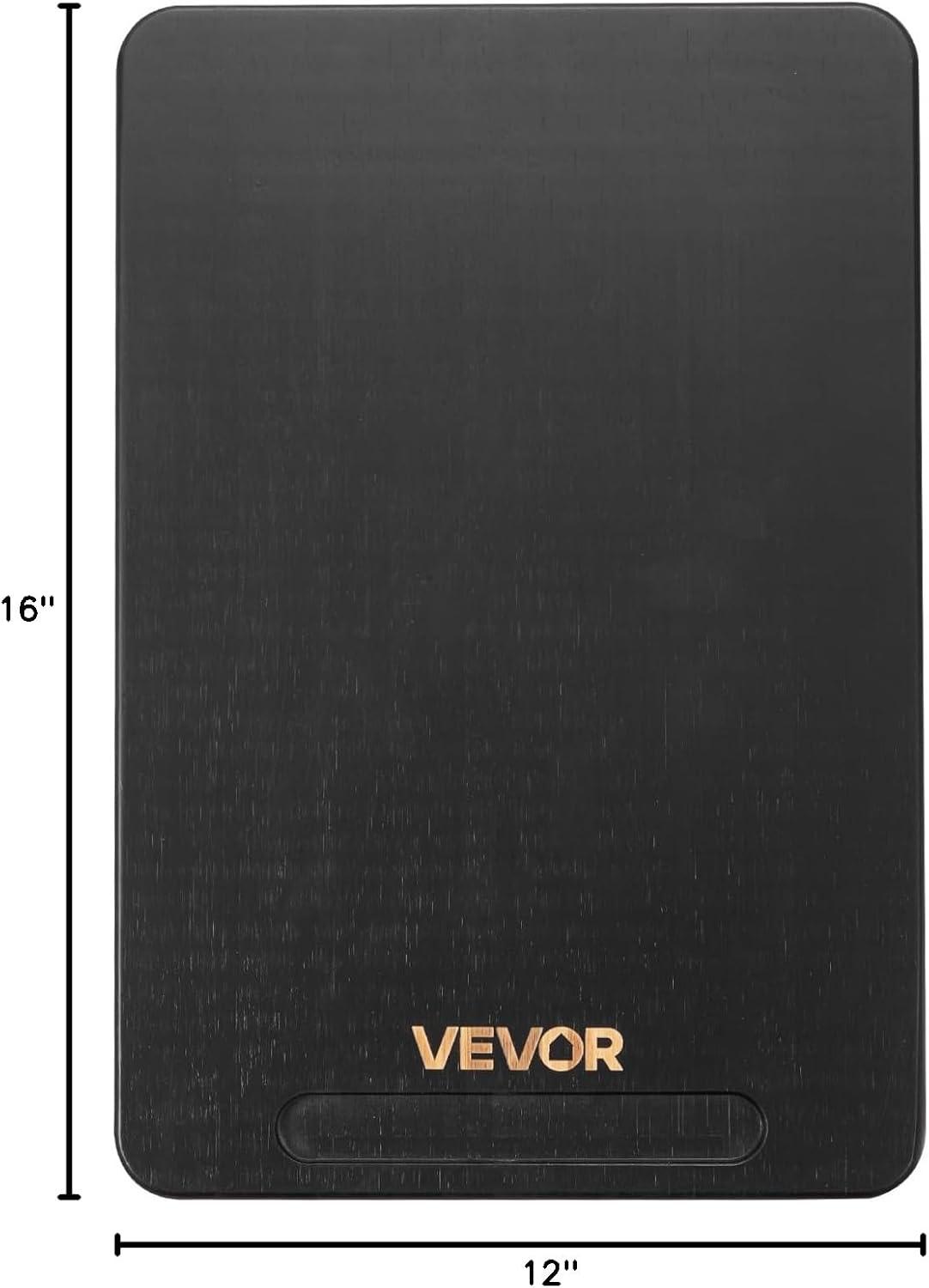 image:imageVEVOR Mixer Slider Mat for Tilt Head Kitchen Aid 455 Qt Stand Mixer kitchenaid Mixer Slider with PTFE Feet Kitchen Countertop Storage Accessories Moving Tray attachments Natural WoodBlack
