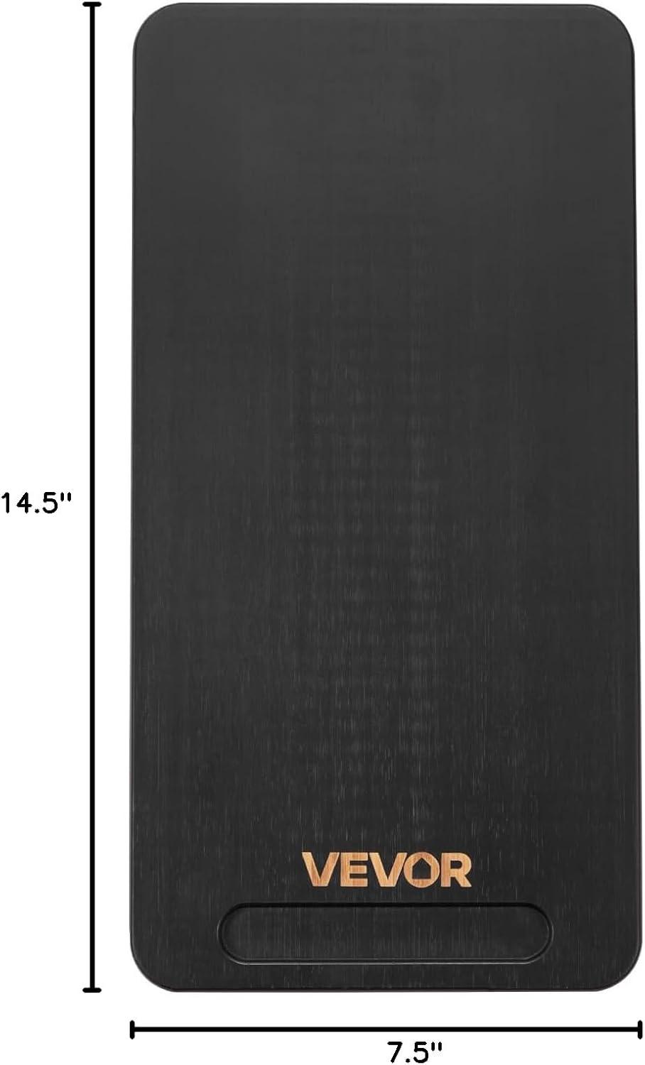 image:imageVEVOR Mixer Slider Mat for Tilt Head Kitchen Aid 455 Qt Stand Mixer kitchenaid Mixer Slider with PTFE Feet Kitchen Countertop Storage Accessories Moving Tray attachments Natural WoodBlack