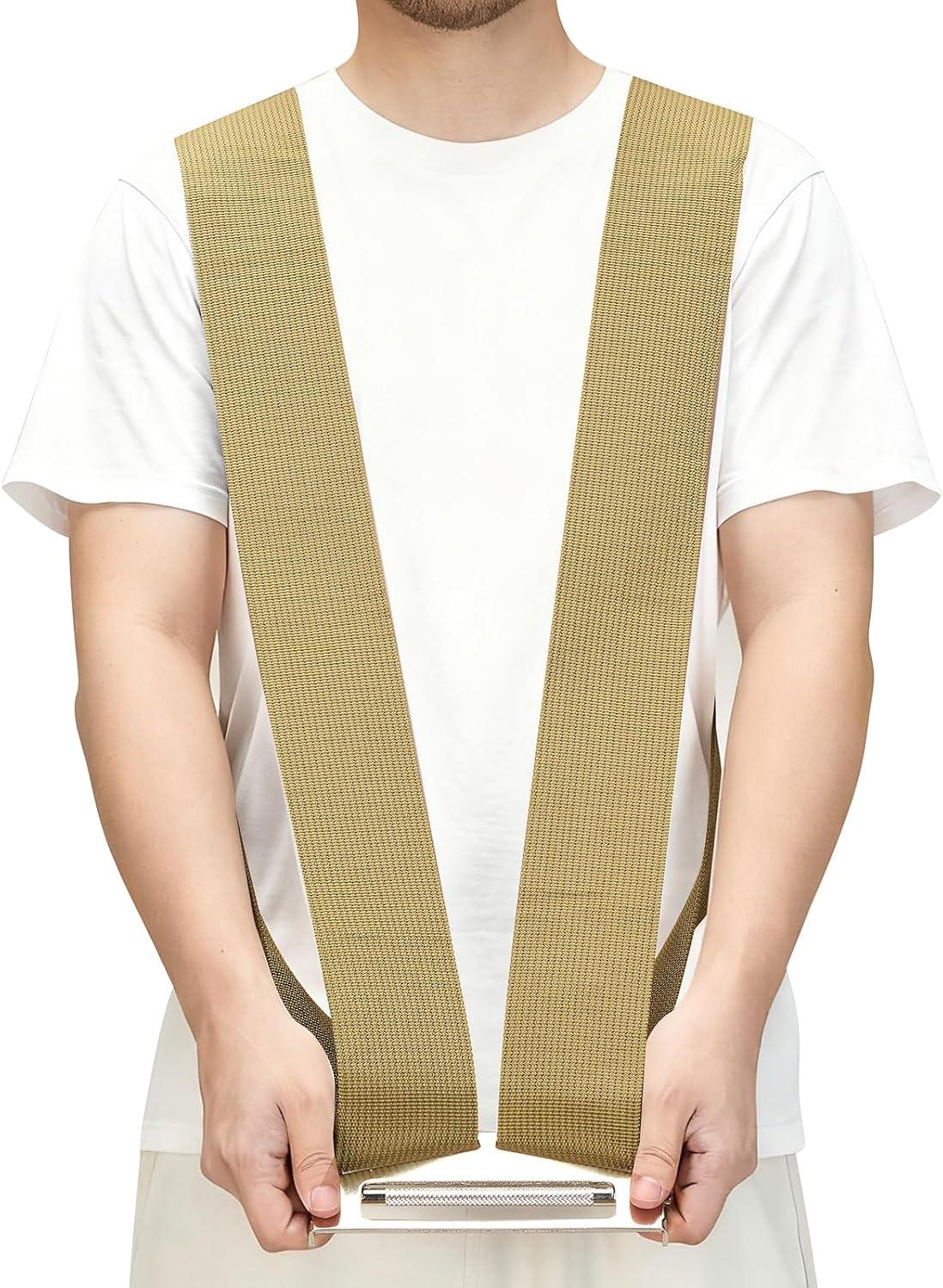 image:imageVEVOR Moving Straps 2Person Lifting and Moving System with 2 Harness Straps 1 LoadBearing Strap amp 1 Handheld Strap Adjustable Lifting Shoulder Straps Move Furniture Appliances MattressesMoving Straps 4 Pack
