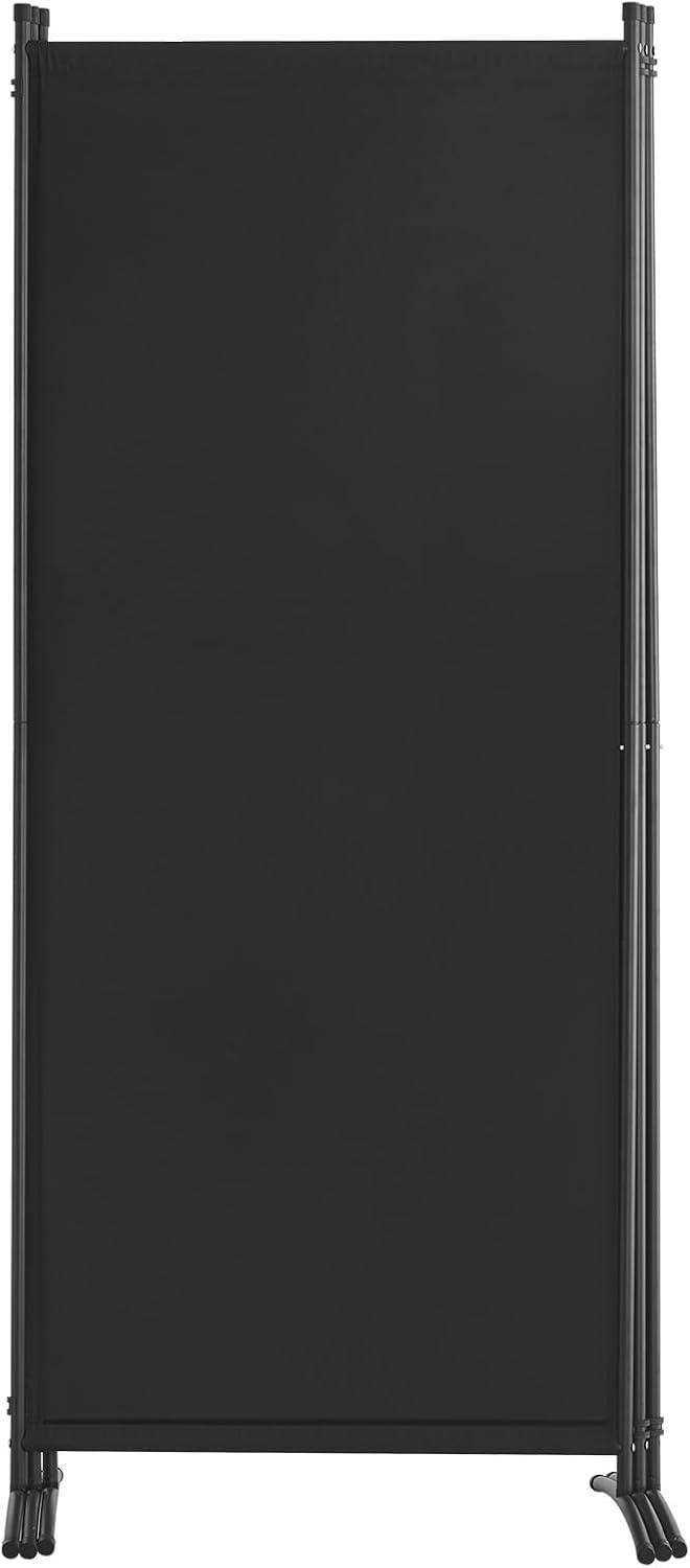 image:imageVEVOR Room Divider 4 Panel Room Dividers and Folding Privacy Screens Fabric Partition Room Dividers for Office Bedroom Dining Room Study Freestanding GreyBlack