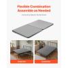 VEVOR 1.5 in Bunkie Board, Queen Size Wooden Mattress Support for Bed, Bed Board Slats with 200D Oxford Cloth, Easy Assembly Support Under Mattress, 4 Pieces(Twin)
