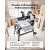VEVOR 16″ Drum Sander with Stand & Extension Tables, 1.5HP 1720RPM Dual Motor Drum Sander for Woodworking – Variable Speed Conveyor Belt, 4″ Dust Collection Port for Cabinet & Furniture Finishing(16-Inch)