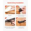 VEVOR Baby Proofing Edge Corner Protector, 18 ft Edge Cushion, 8 Corner Pads, Soft NBR Foam, 3M Adhesive, Child Proof Table Safety Bumper Guards, Easy Installation, for Furniture Fireplace Protection