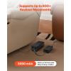 VEVOR Battery Pack for Reclining Furniture, 5000 mAh Rechargeable Recliner Battery, with Universal 2-Pin Connection and LED Display Screen, for Electric Recliner,Sofa,Couch and Lift Chair, NO Charger(5000mAh Battery + Charger)