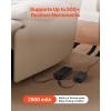 VEVOR Battery Pack for Reclining Furniture, 5000 mAh Rechargeable Recliner Battery, with Universal 2-Pin Connection and LED Display Screen, for Electric Recliner,Sofa,Couch and Lift Chair, NO Charger(2500mAh Battery + Charger)