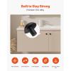 VEVOR Cabinet Knobs, 10 Pack, 1.42 Inch Zinc Alloy Drawer Pulls Door Handles, Rectangular Kitchen Dresser Solid Knobs, Cupboard Hardware with Screws for Bathroom Closet Cabinets Drawers, Chrome Color(10 Pieces)