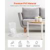 VEVOR Furniture Leveling Shims, 30 PCS 1.97 x 1.16 x 0.22 inch Non-Skid Clear Plastic Pads, Easy-to-Cut Furniture Leveler, Ideal Shim Leveler for Couch, Refrigerator, Table Legs to Avoid Wobbling