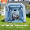 VEVOR Inflatable Paint Booth, 9.8 x 8.2 x 8.2 ft Inflatable Spray Booth, with 550W Powerful Blower and Air Filter System, Portable Car Paint Booth for Motorcycle, Bicycle, Small Furniture Painting(13x10x9Ft)