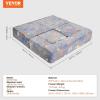 VEVOR Kids Couch, 4Pcs Toddler Couch Sofa Bed, Kids Chair Seat Playroom Furniture, Child Sectional Sofa with Removable Cover for Kids Girls & Boys, Dark Grey(Dark Grey)