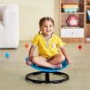 VEVOR Kids Swivel Chair, 220 LBS Capacity, Sensory Spinning Chair, Autistic Kids Sensory Toy with Non-Slip Metal Base, Toddler Sit and Spin for Coordination Balance Focus Training Blue(Blue)