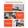 VEVOR Labor Saving Arm Jack, 2 PCS 220 lbs Bearing Capacity, Lifting up to 7.1″, Metal Hand Lifting Jack Tool with Magnetic Level, Adjustable Height, for Door, Window, Furniture, Woodworking, Silver(Xl-15inch)